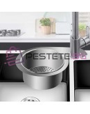 Закачаща метална цедка за мивка